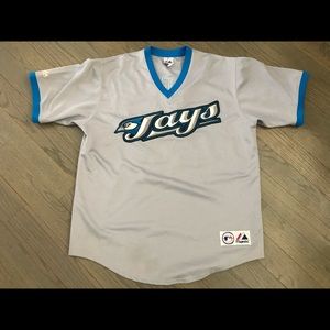 Majestic MLB Toronto Bluejays BP jersey Delgado